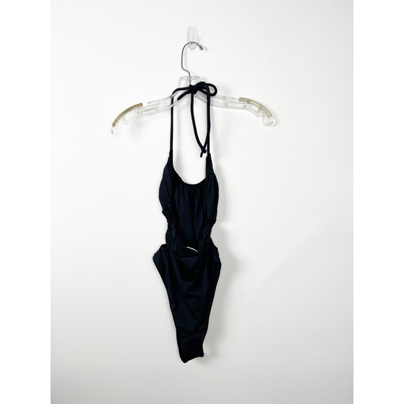 NWT Anine Bing Lilo Black One Piece Swimsuit w Cutouts L - Picture 10 of 11